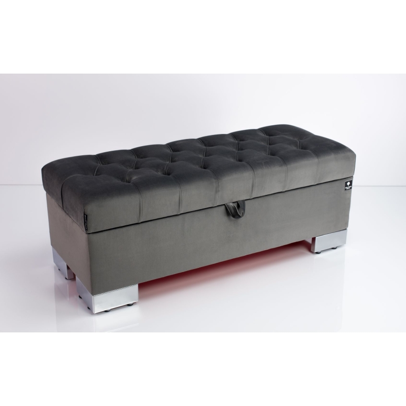 Tufted Storage Bench